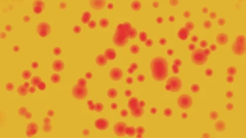 Yellow bubble background Stock Footage 85519841