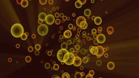 Yellow Bubbles Stock-Footage 21527196