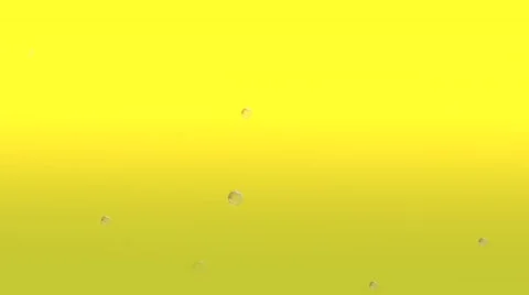 Yellow bubbles 스톡 동영상 45106885