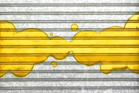 Yellow bubbles Stock Photos