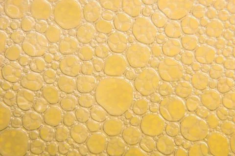 Yellow Bubbles Stock Photos