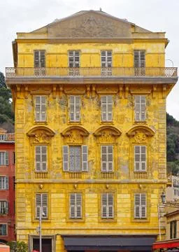 Yellow building Nice Stock Photos