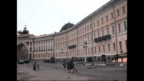 Yellow Building under Construction Stock Footage 278399475