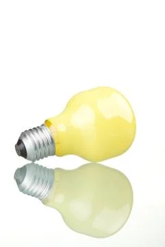 Yellow bulb Stock-Fotos