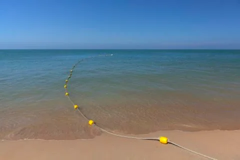Yellow buoy Stock Photos