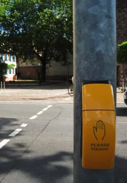 Yellow button Stock Photos