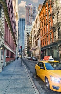 Yellow Cab Stock Photos