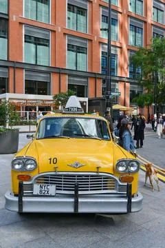 Yellow Cab Stock Photos