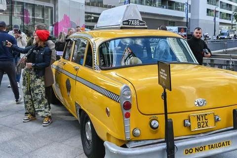 Yellow Cab Stock Photos