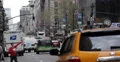 Yellow Cabs Taxi Stop Crowded Avenue New York City Busy Street Rush Hour Commute 4k or 4k+ Resolution