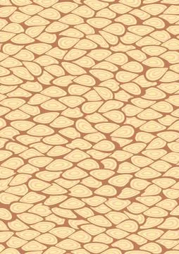 Yellow Cells Pattern Background Vector Illustration Stock Illustration