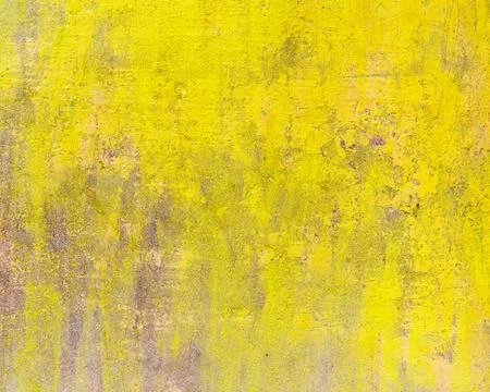 Yellow cement wall 写真素材
