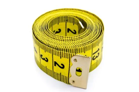 Yellow centimeter Stock Photos