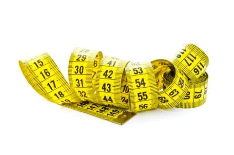 Yellow centimeter Stock Photos