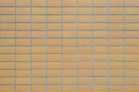 Yellow ceramic tiles Stock Photos