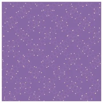 Yellow chain endless pattern on purple background. Stock Illustration