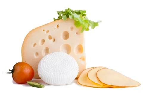 Yellow cheese Stock Photos