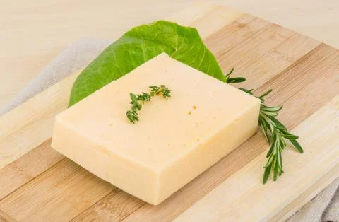 Yellow cheese Stock Photos