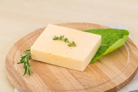 Yellow cheese Stock Photos