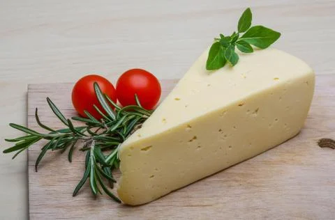Yellow cheese Stock Photos