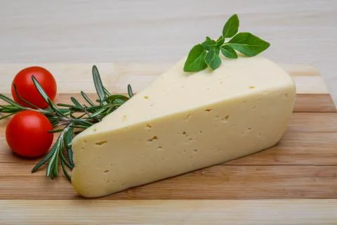 Yellow cheese Foto stock
