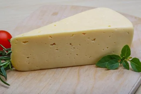 Yellow cheese Stock Photos