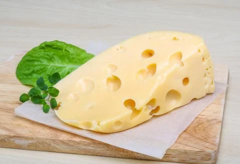 Yellow cheese Stock Photos