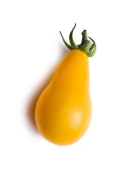 Yellow cherry tomatoes Stock Photos