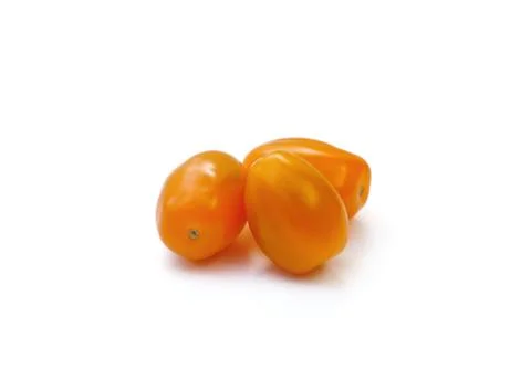 Yellow cherry tomatoes Stock Photos