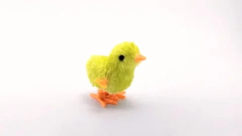 Yellow chick toy Stock Footage 307948968