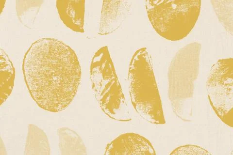 Yellow circle pattern background Stock Illustration
