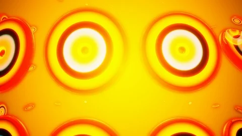 Yellow circle spot Stock Footage 98226562