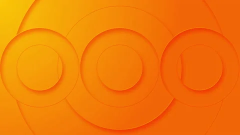 Yellow Circles Background Stock Footage 225257253