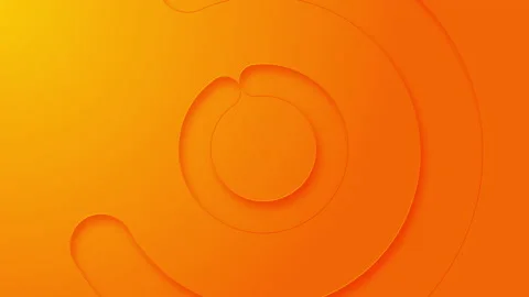 Yellow Circles Background Stock Footage 225295032