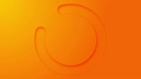 Yellow Circles Background Stock Footage 225297235