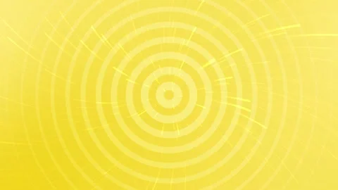 Yellow Circular Abstract Background Loop Animation. Stock Footage 286775446