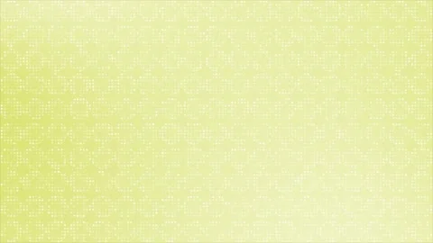 Yellow circular dots forming circular half tone geometrical background Stock Footage 307668776