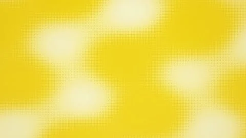 Yellow circular dots wave and fluctuate in a seamless loop Stock Footage 341496767