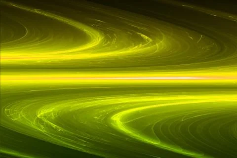 Yellow circular glow wave. lighting effect abstract background. Stock Illustration