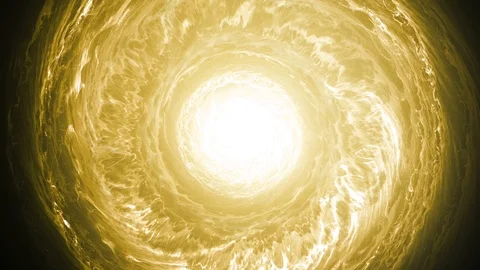 Yellow circular vortex 库存影片 91468070