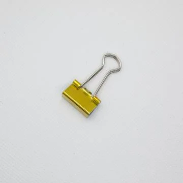 Yellow clip Stock Photos
