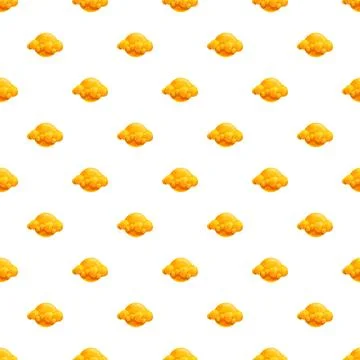 Yellow cloud pattern for weather and nature background Stock Illustration