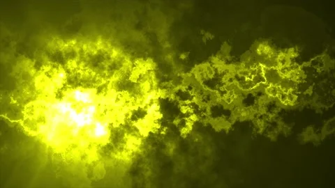 Yellow color abstract digital background Video stock 220622237