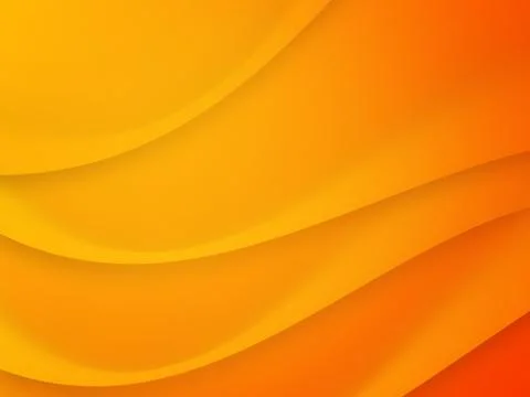 Yellow color abstract soft wave background Illustrazione stock