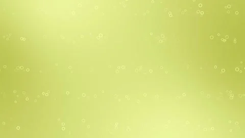 Yellow color bubbles particles moving in line simple and classy background Stock Footage 307696059