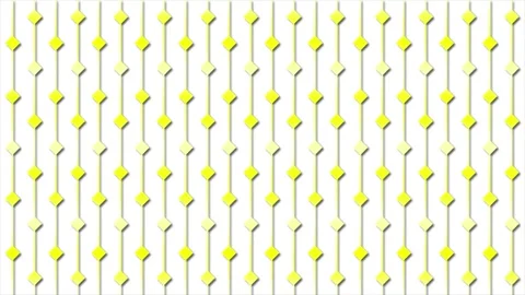 Yellow color Diamond shape pattern simple background, simple shapes background Stock Footage 272623252