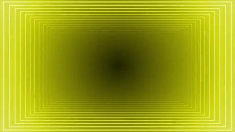 Yellow color parallel lines 3d depth dark background Stock Footage 296638756