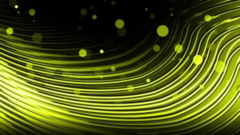 Yellow color shiny parallel lines background Stock Footage 296382260