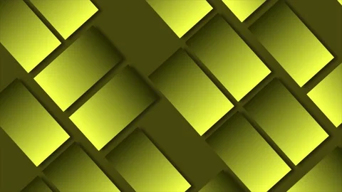 Yellow color sliding box pattern background Stock-Footage 204737267