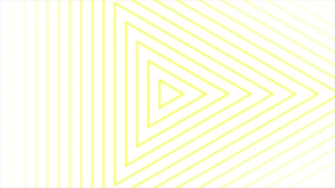 Yellow color Triangular shaped repeating pattern background Stock Footage 204724203